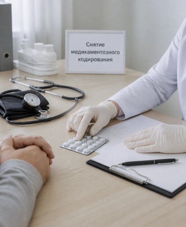 Снятие медикаментозного кодирования в Урюпинске от 5151 р. | Медзона